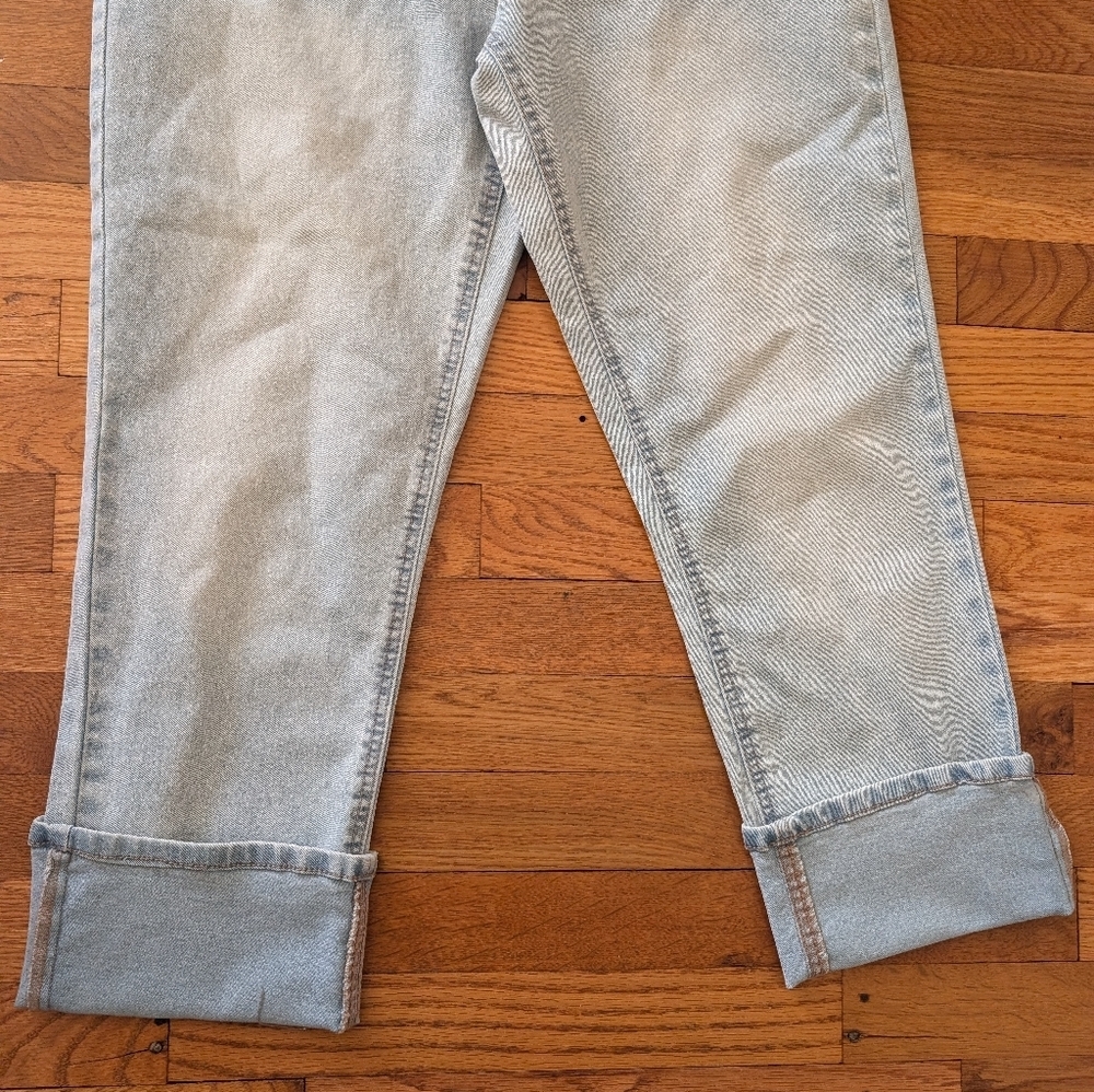 Frye Light Wash Rolled Cuff Jeans - Picture 2 of 8